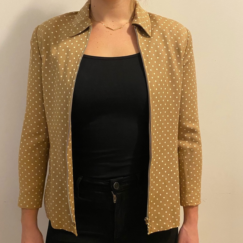 Vintage jacket with Zipper